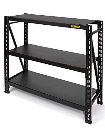 DEWALT Shelf Industrial Storage Shelves, Black