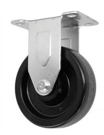 CasterHQ - 3" X 1.25" LIGHT DUTY PHENOLIC WHEEL - RIGID CASTER - Commercial / Industrial Equipment Replacement Casters