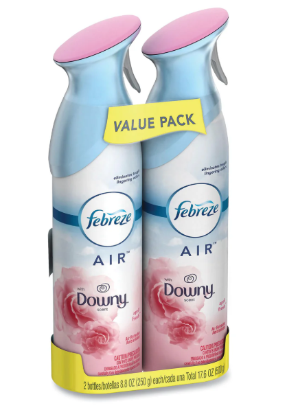 Febreze® AIR, Downy April Fresh, 8.8 oz Aerosol Spray, 2/Pack