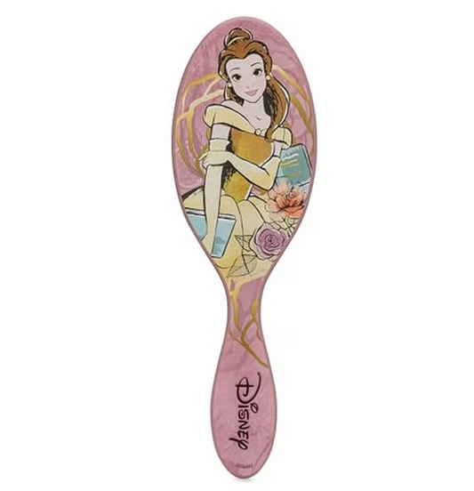Wet Brush Disney Original Detangler Hair Brush, Belle (Elegant Princess) - Ultra-Soft IntelliFlex Bristles - Detangling Brush Glides Through Tangles (Wet Dry & Damaged Hair) - Women & Men