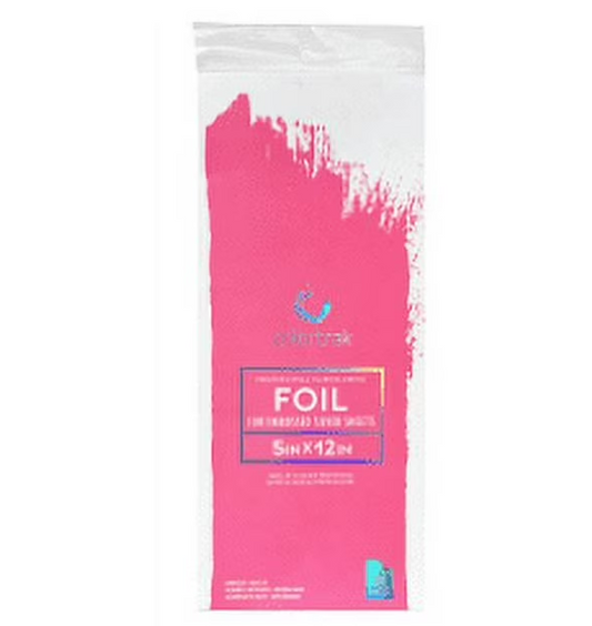 Colortrak 100 Sheets 5" X 12" Embossed Foil - Silver