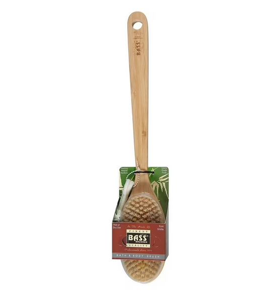 Bass Brushes Firm Bristle Bath And Body Brush For Wet Or Dry Use, 1 Ea..